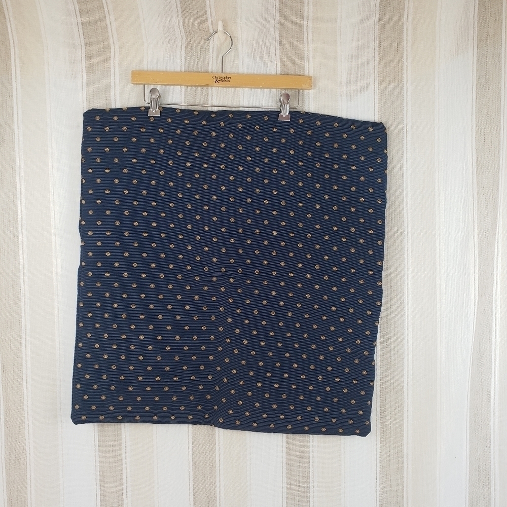 Pillow‎ Sham Pillowcase Blue Gold